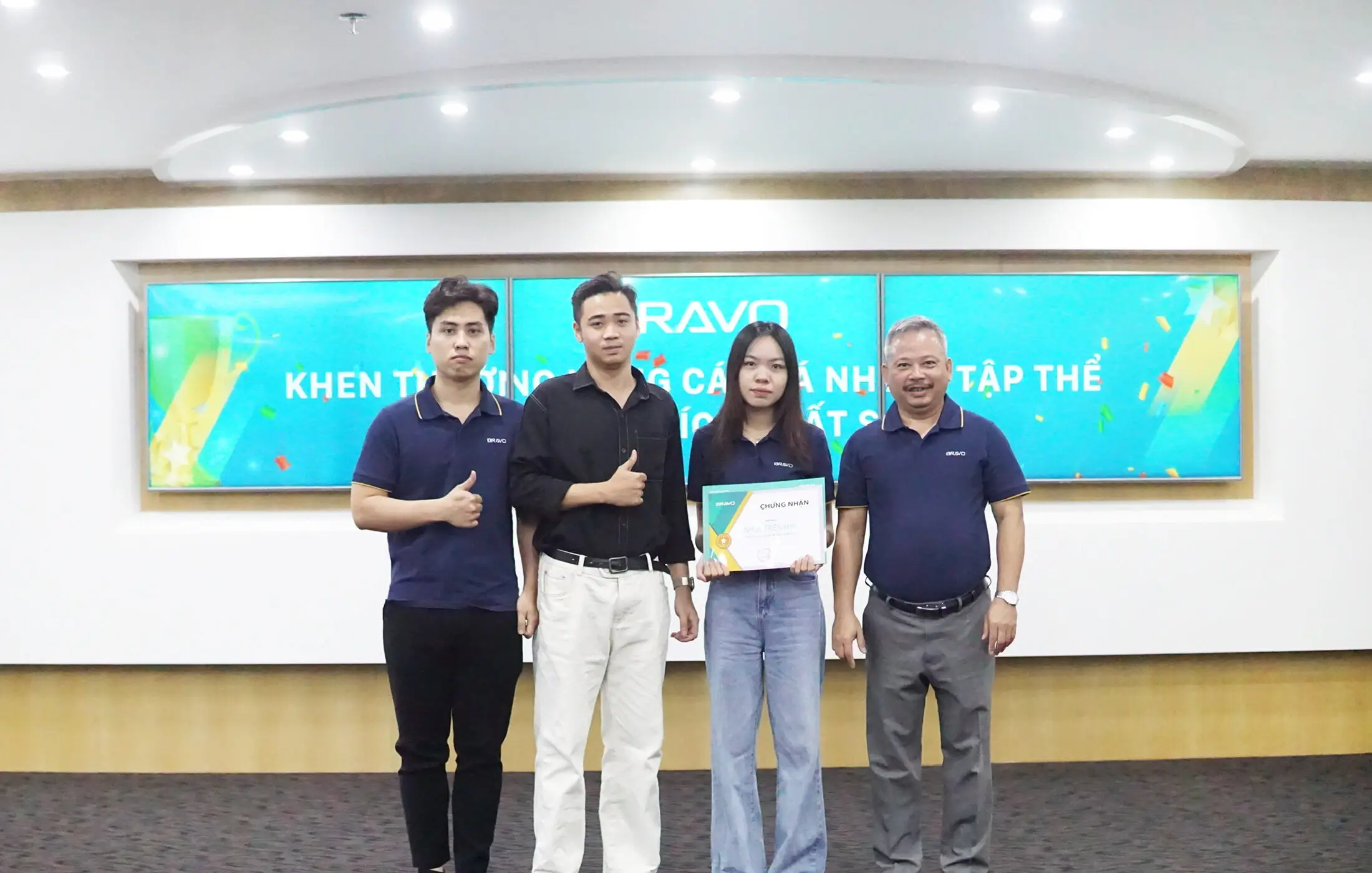 BRAVO HN rộn ràng khen thưởng nóng tháng 3/2026 – Động lực từ sự ghi nhận kịp thời