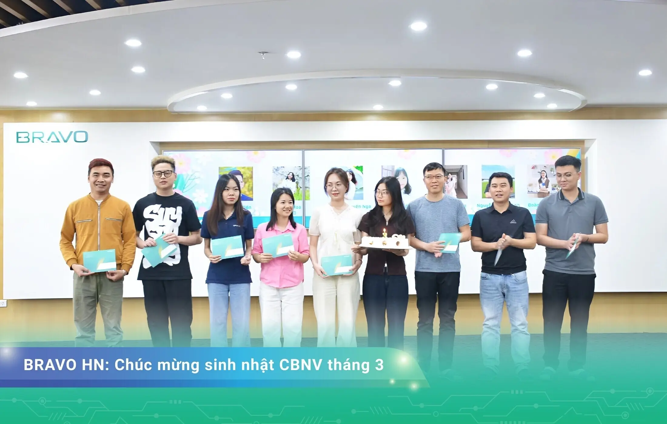 Sinh nhật chung tháng 3: Niềm vui nhỏ, gắn kết lớn tại BRAVO