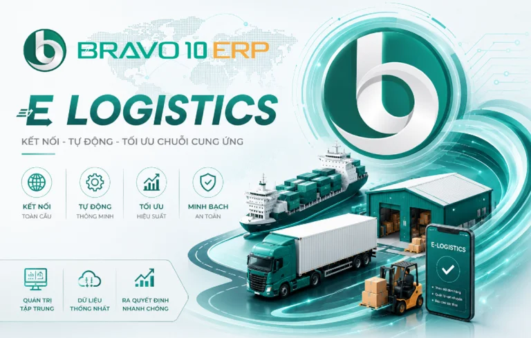 Quản lý E logistics trên bravo erp