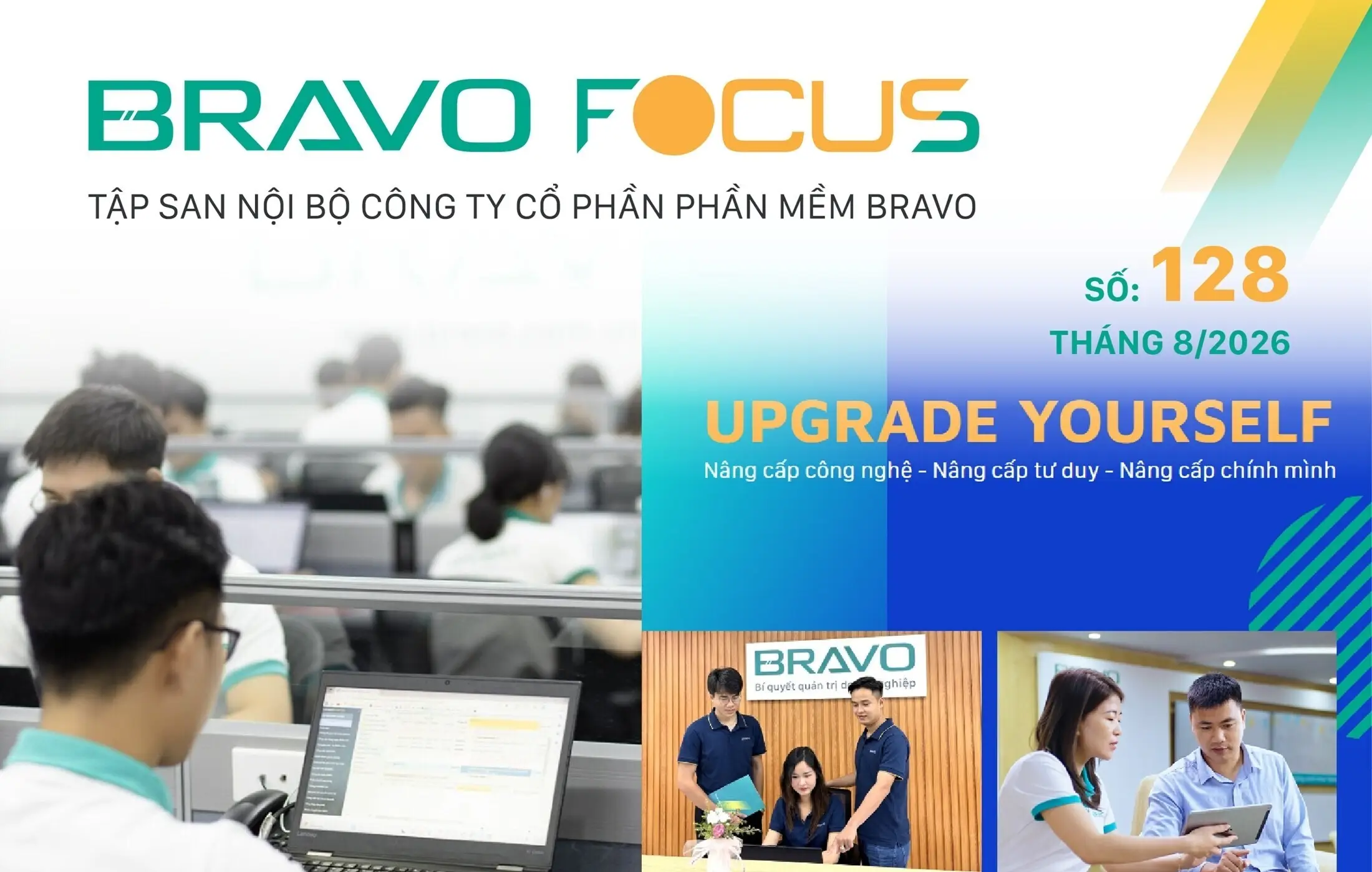 BRAVO Focus số 128: UPGRADE YOURSELF