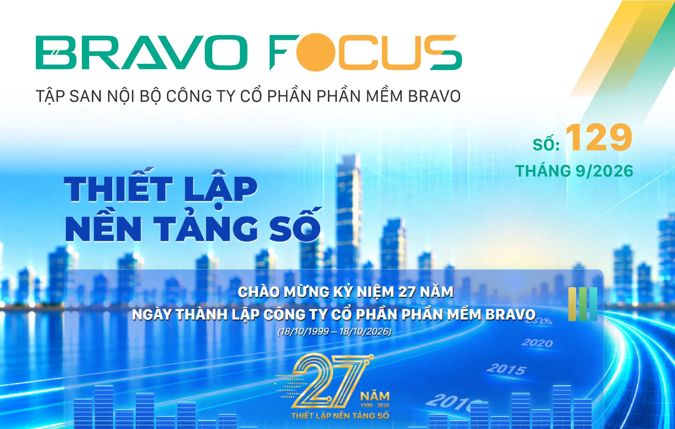 BRAVO Focus số 129: Thiết lập nền tảng số